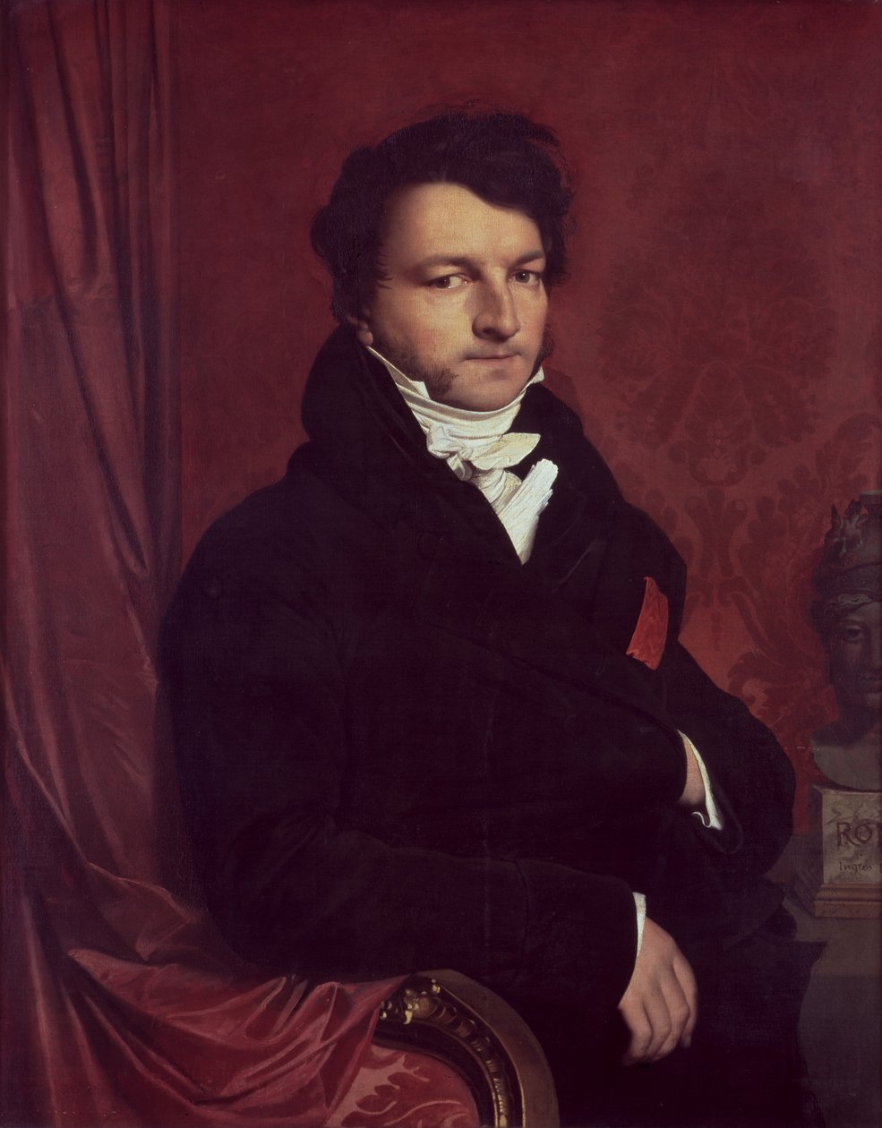 Monsieur de Norvins (1769-1854), 1811-12 od Jean Auguste Dominique Ingres