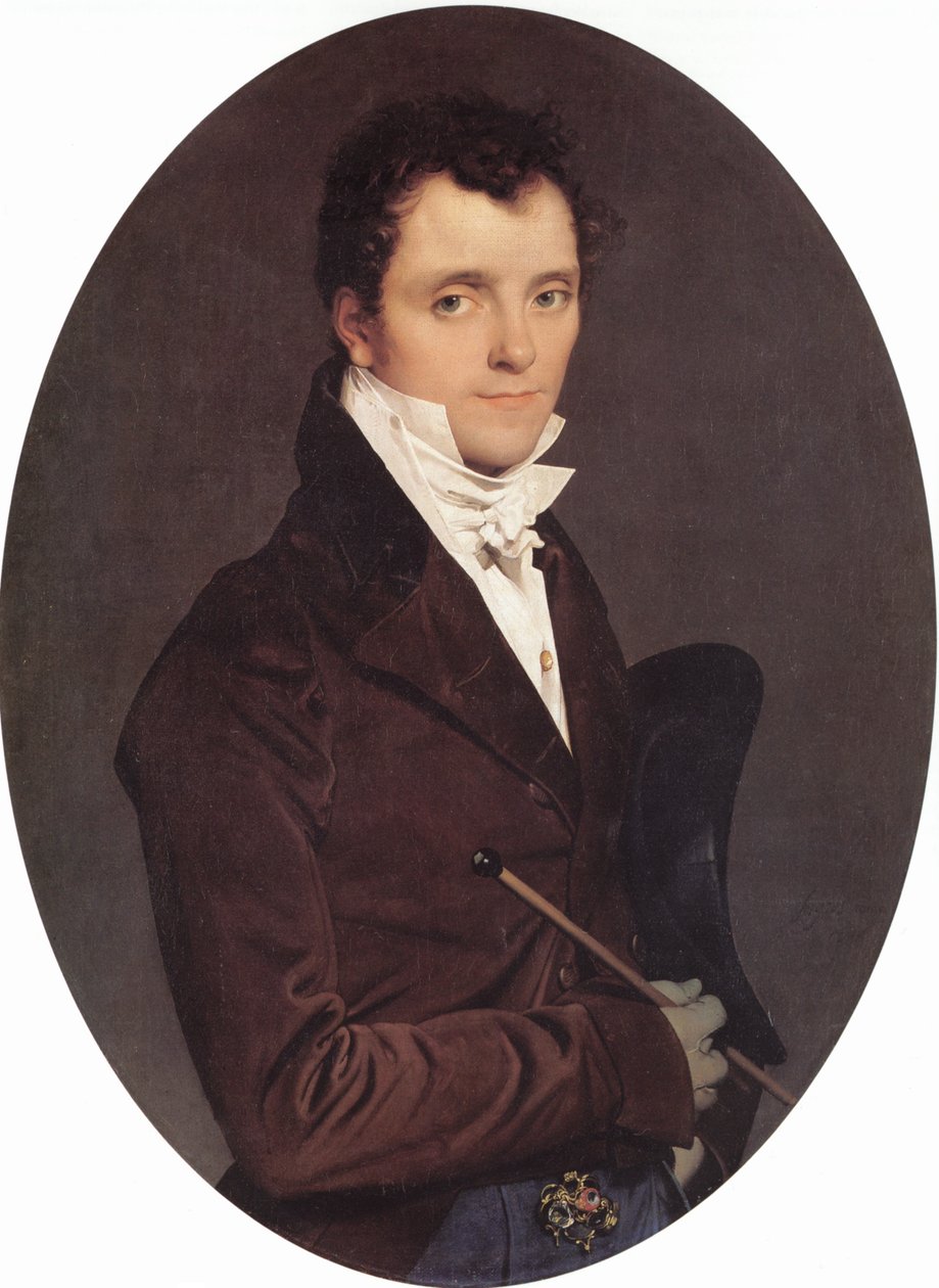 Portrét Edmé Bocheta od Jean Auguste Dominique Ingres