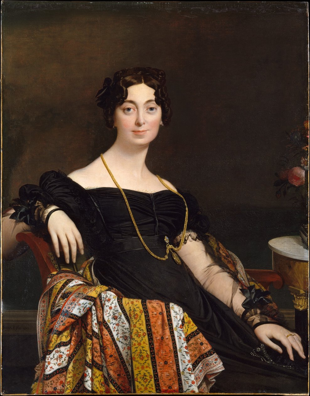 Portrét paní Leblancové od Jean Auguste Dominique Ingres