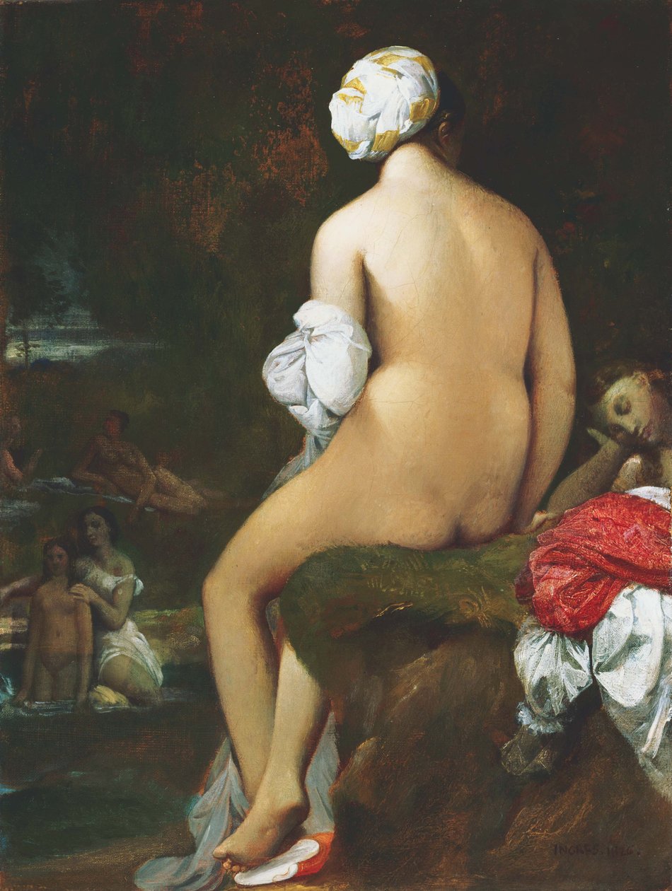 Malý Bather od Jean Auguste Dominique Ingres