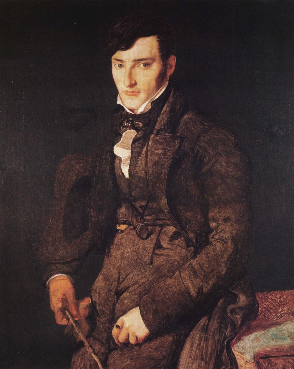 portrét Jeana-Francoise Giliberta od Jean Auguste Dominique Ingres