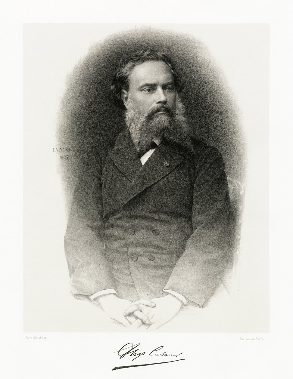 Alexandre Cabanel, 1865-66 od Jean Baptiste Adolphe Lafosse