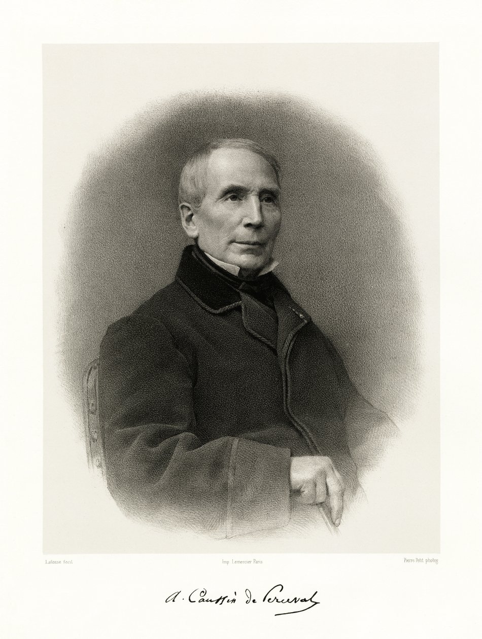 Armand Pierre Caussin de Perceval, 1865-66 od Jean Baptiste Adolphe Lafosse