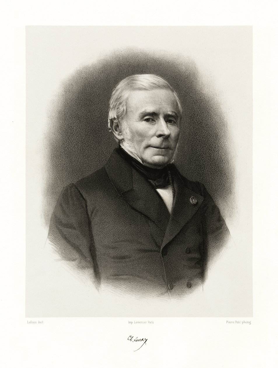Charles Jean Marie Lucas, 1865-66 od Jean Baptiste Adolphe Lafosse