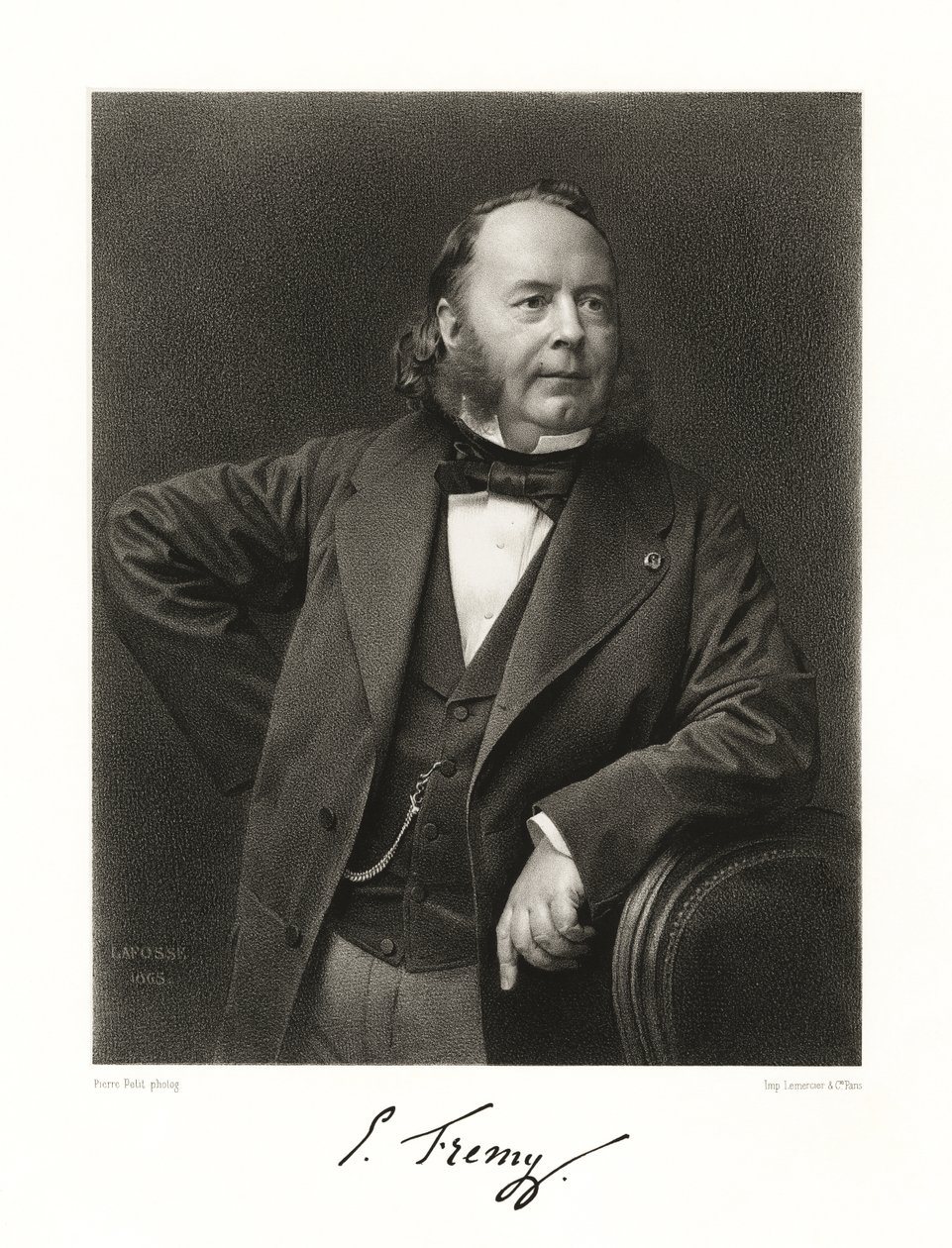 Edmond Fremy, 1865-66 od Jean Baptiste Adolphe Lafosse