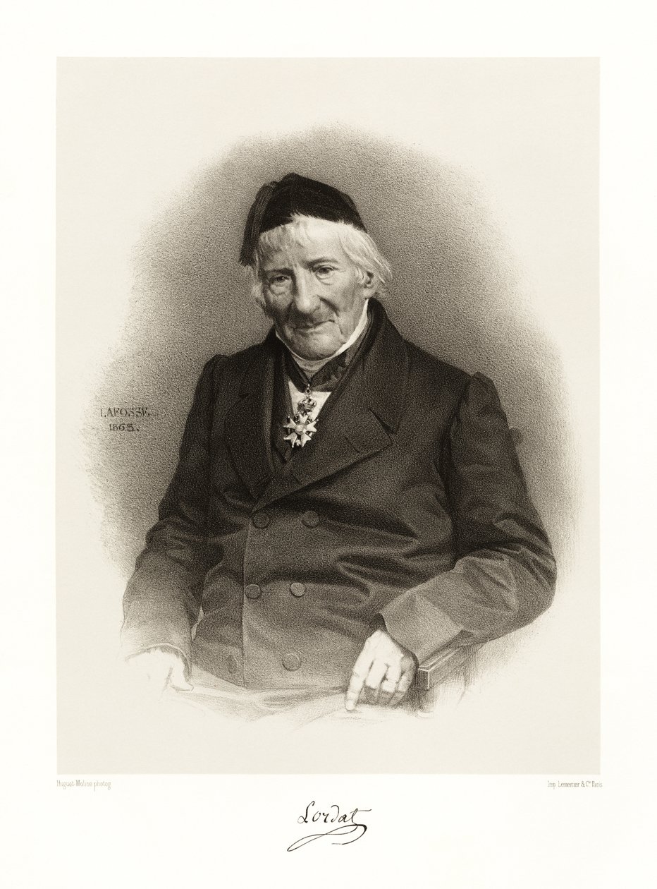 Jacques Lordat, 1865-66 od Jean Baptiste Adolphe Lafosse