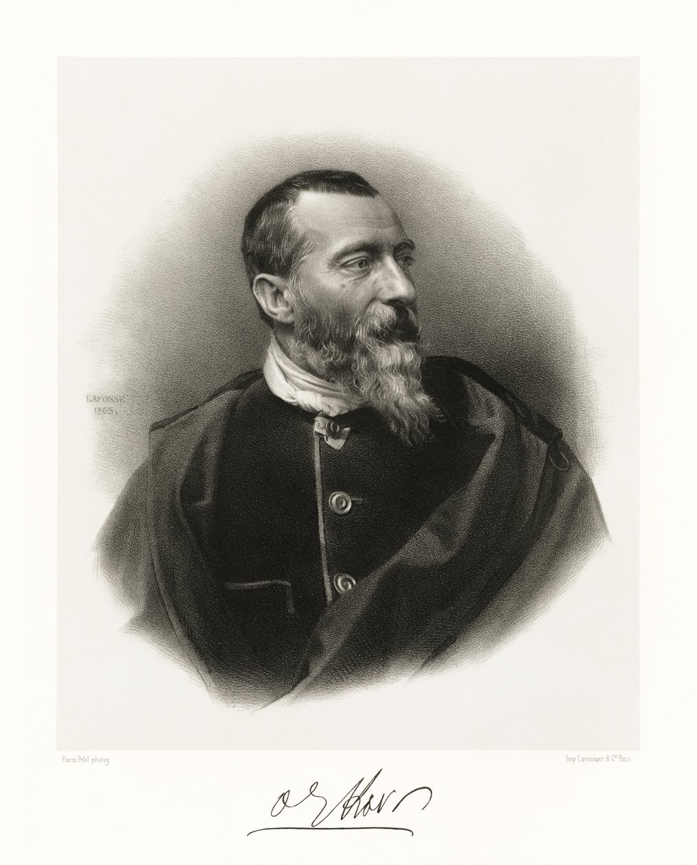 Jean Baptiste Alphonse Karr, 1865-66 od Jean Baptiste Adolphe Lafosse
