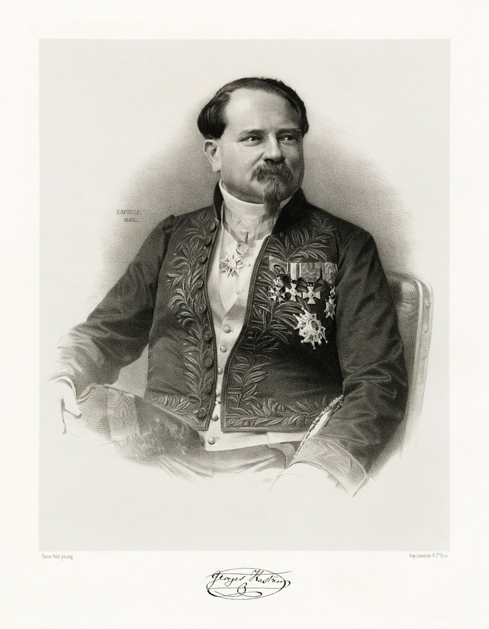 Jean Georges Kastner, 1865-66 od Jean Baptiste Adolphe Lafosse
