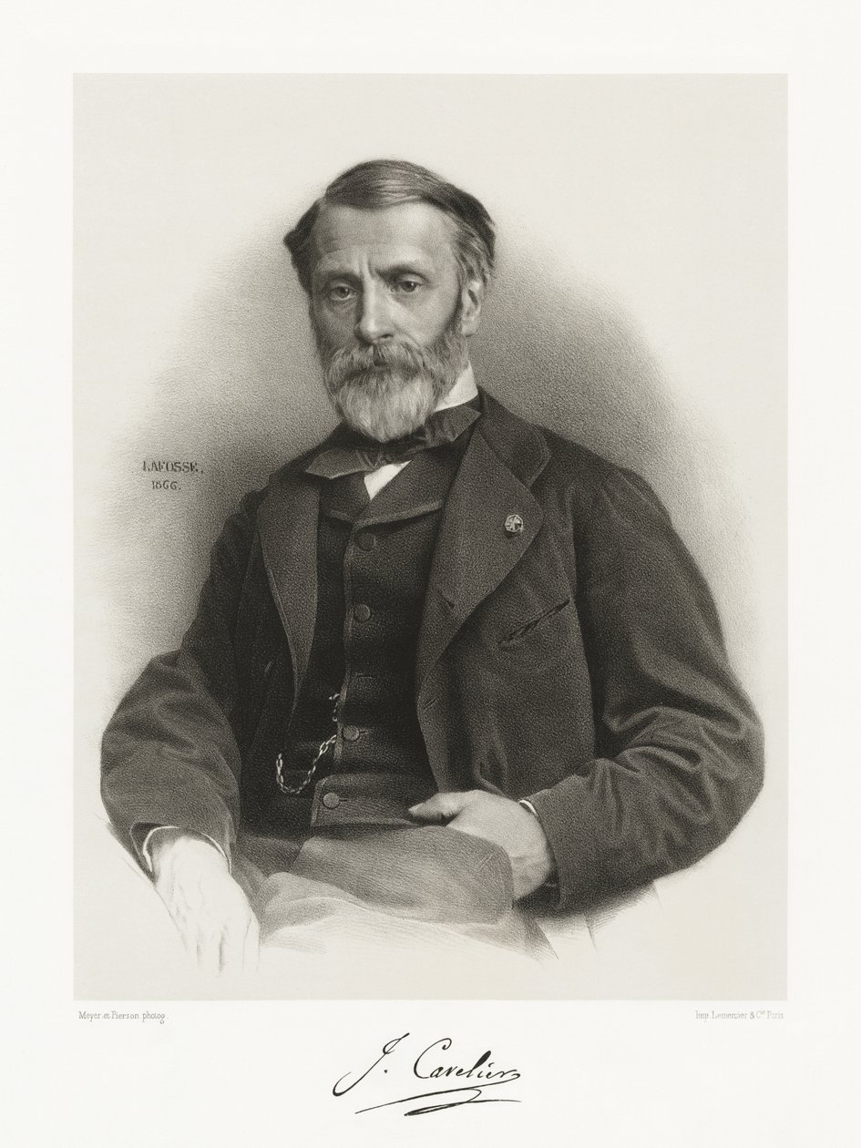 Jules Cavelier, 1865-66 od Jean Baptiste Adolphe Lafosse