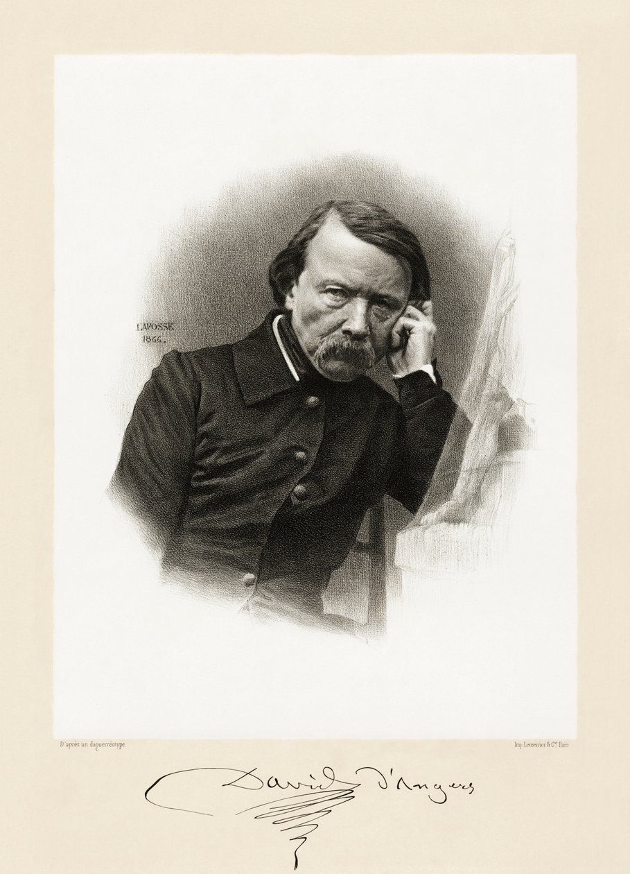 Pierre Jean David, 1865-66 od Jean Baptiste Adolphe Lafosse