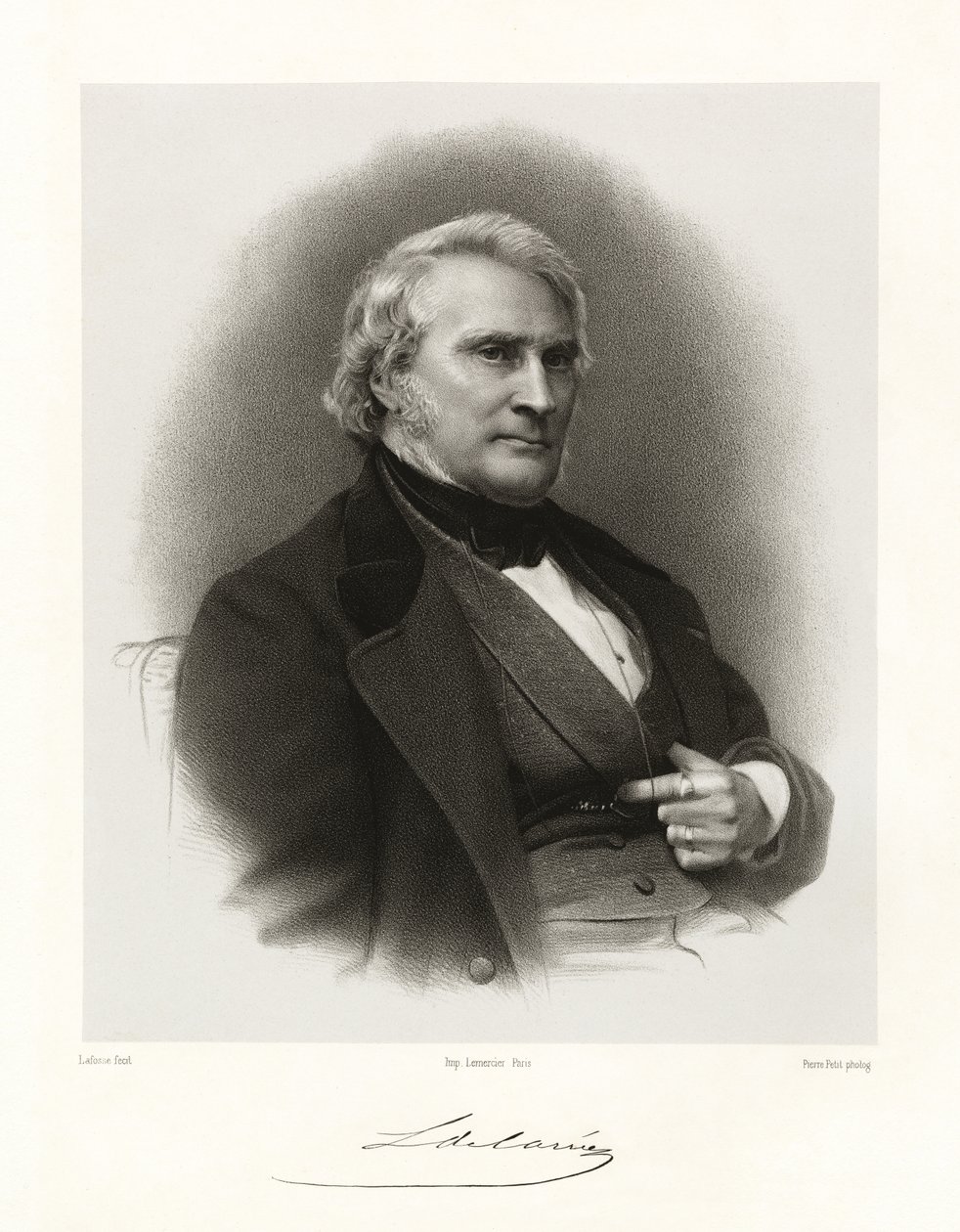 hrabě Louis Marie de Carné-Marcein, 1865-66 od Jean Baptiste Adolphe Lafosse