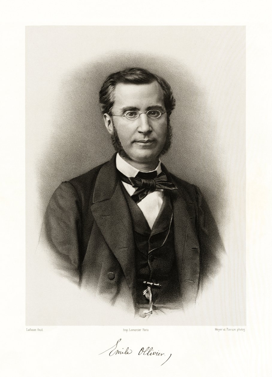 Émile Olivier Ollivier, 1865-66 od Jean Baptiste Adolphe Lafosse