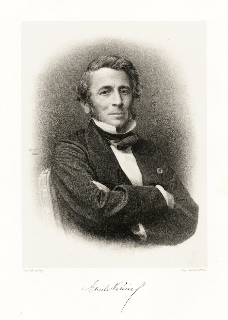 Émile Péreire, 1865-66 od Jean Baptiste Adolphe Lafosse
