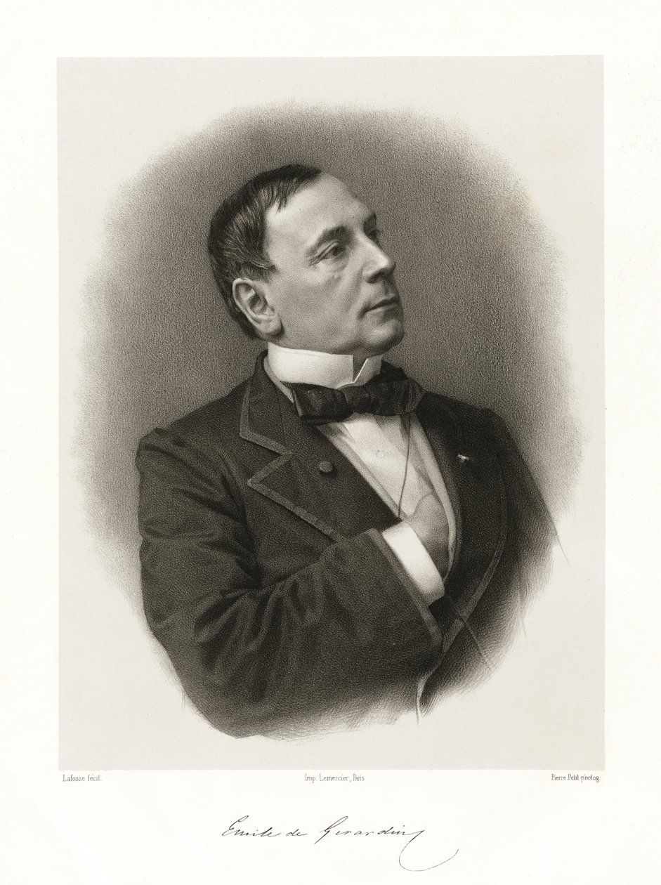 Èmile de Girardin, 1865-66 od Jean Baptiste Adolphe Lafosse