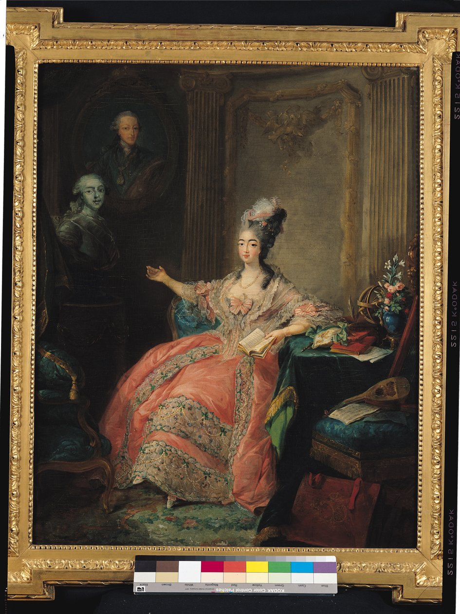 Louise Marie Josephine Savojská, hraběnka z Provence (1753-1810), 1775 od Jean Baptiste Andre Gautier D