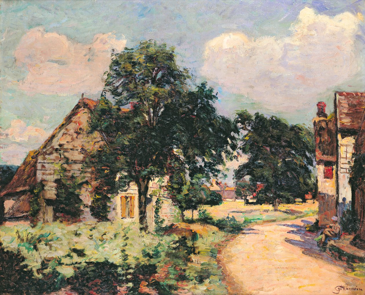 Účinek Slunce od Jean Baptiste Armand Guillaumin