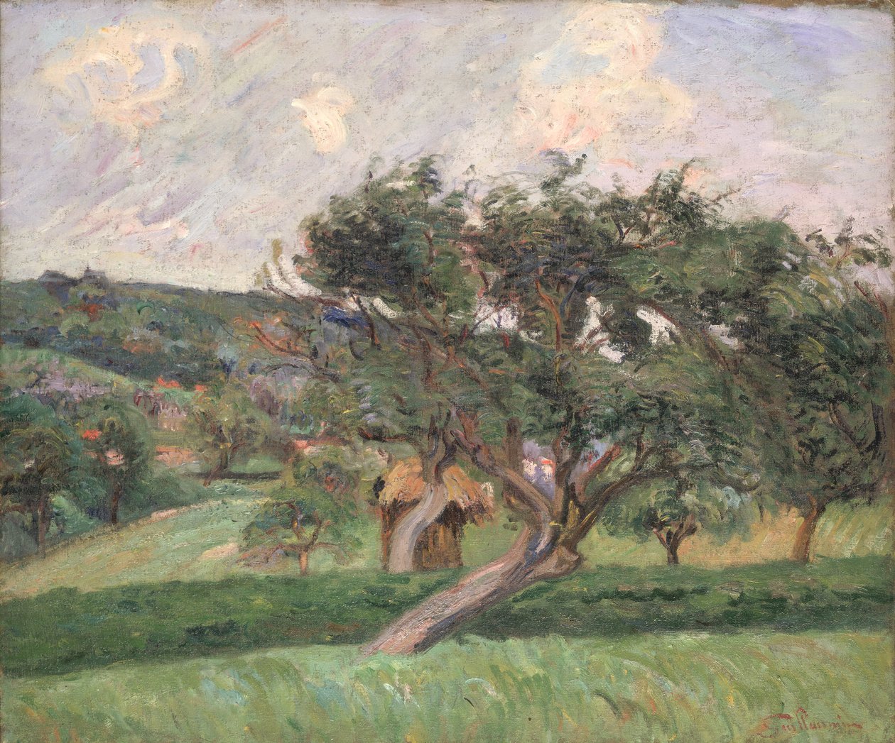 Krajina v Damiette, kolem roku 1890 od Jean Baptiste Armand Guillaumin