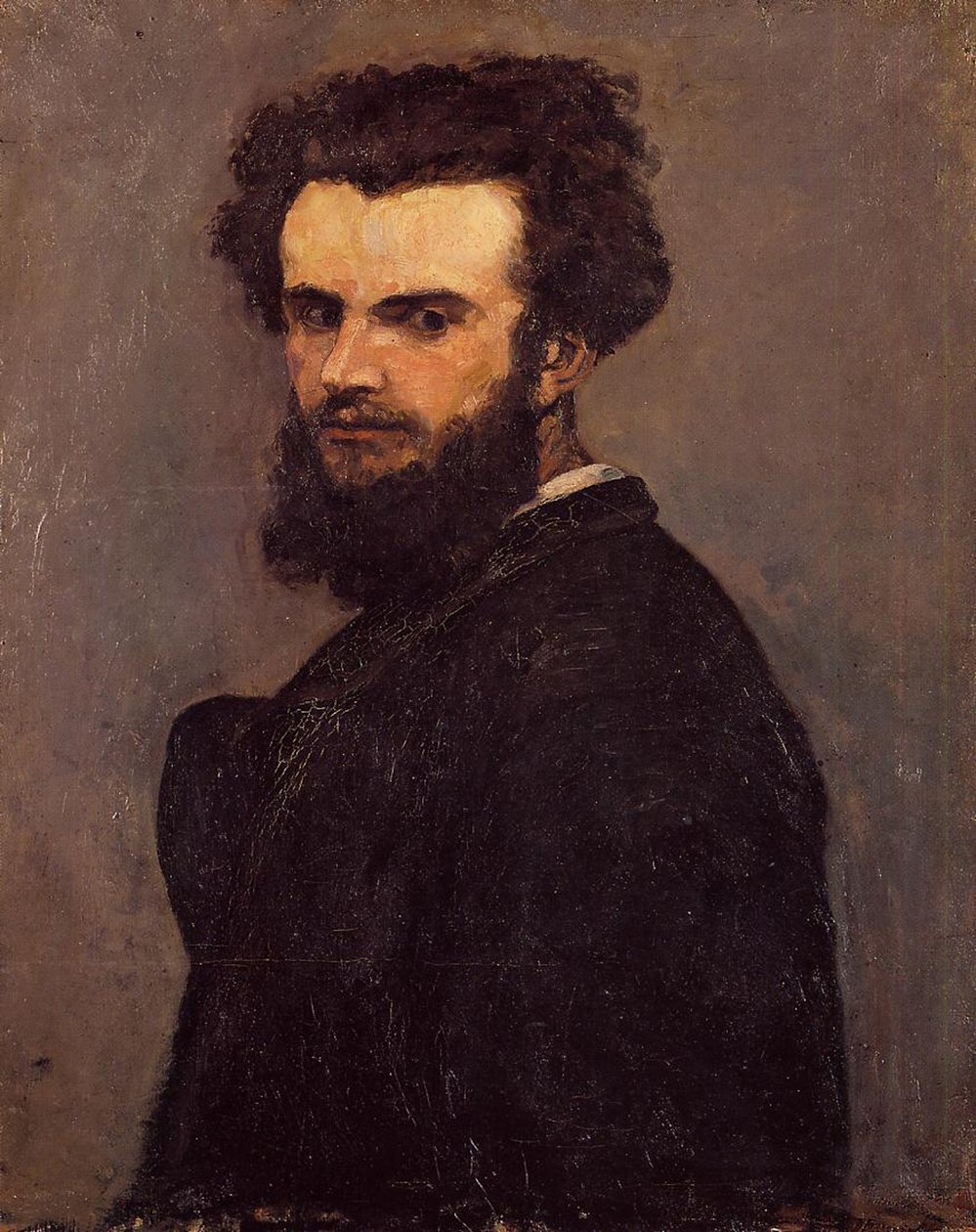Autoportrét, kolem roku 1875 od Jean Baptiste Armand Guillaumin