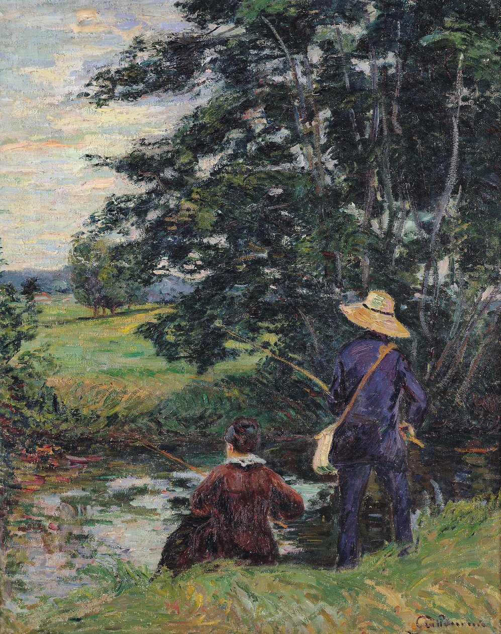 Rybáři, kolem roku 1885 od Jean Baptiste Armand Guillaumin