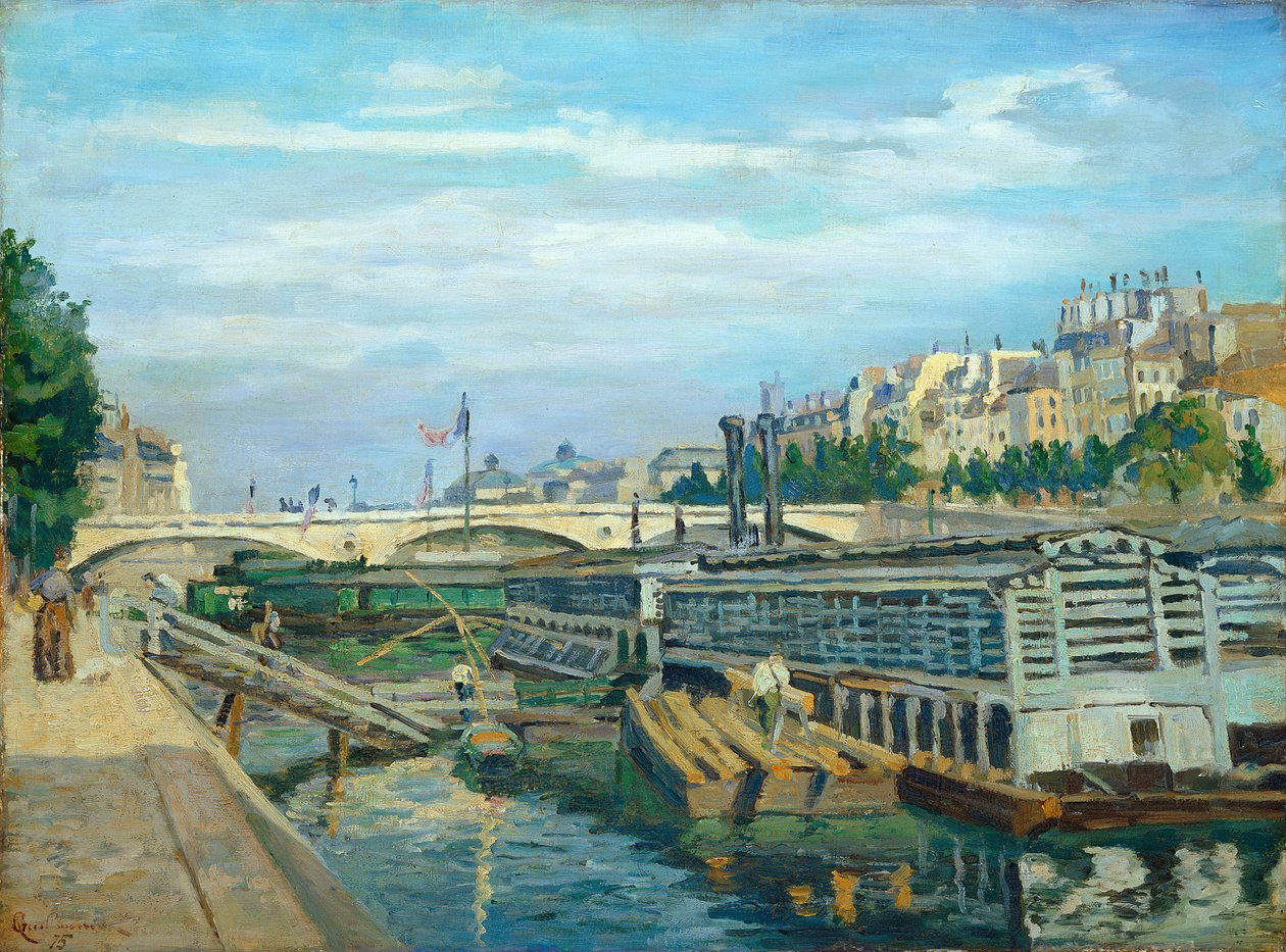 Most Ludvíka Filipa, 1875 od Jean Baptiste Armand Guillaumin