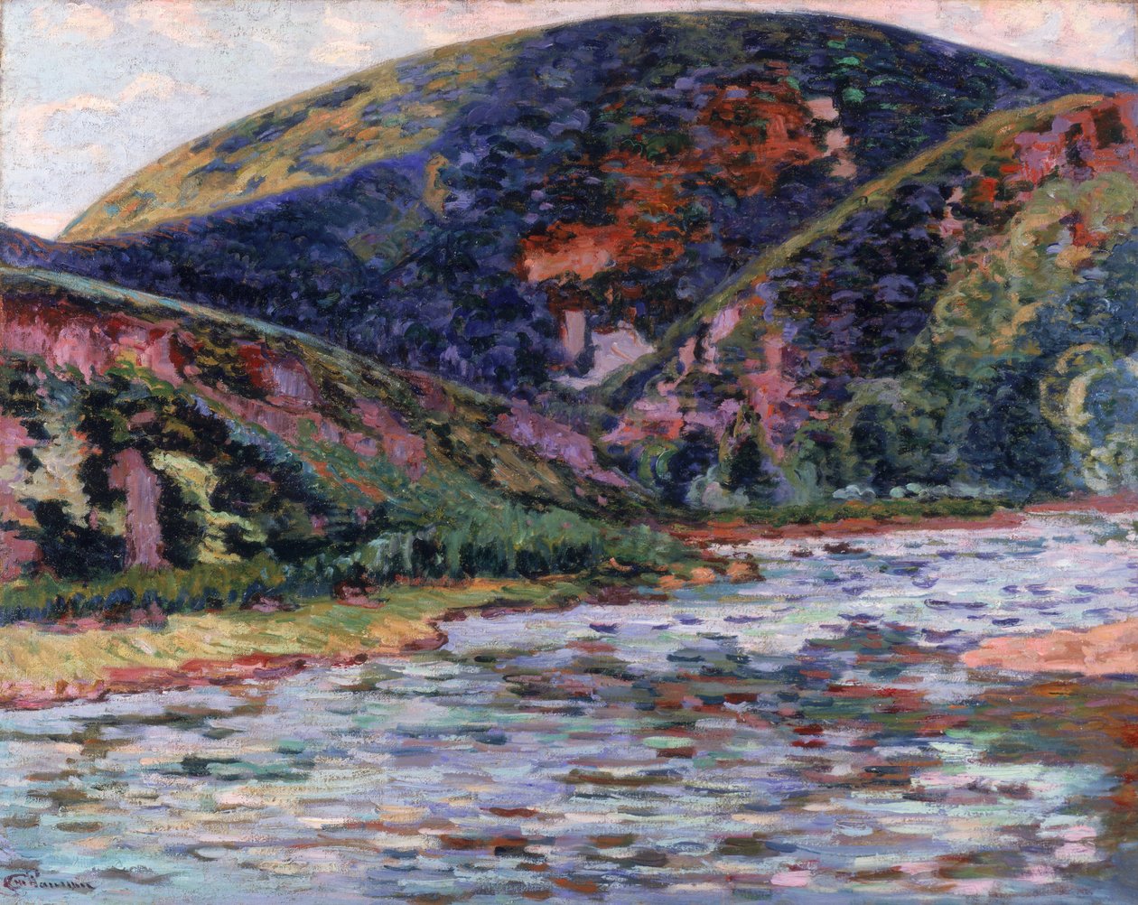Creuse v létě, 1895 od Jean Baptiste Armand Guillaumin