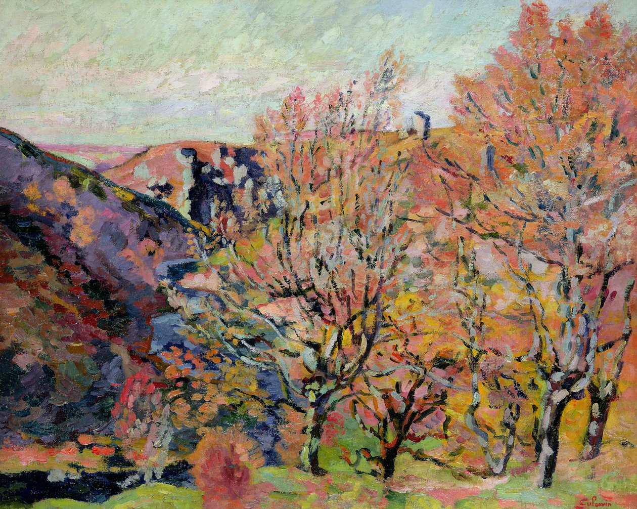 Údolí Sedelle v Crozant, c.1898 od Jean Baptiste Armand Guillaumin