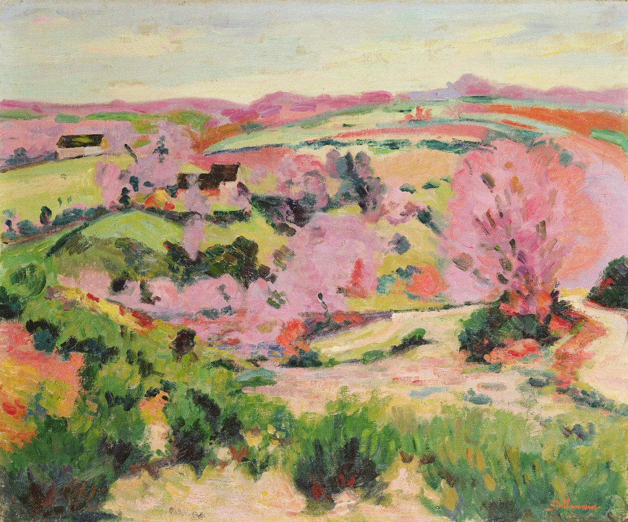 Údolí Sedelle, 1916 od Jean Baptiste Armand Guillaumin