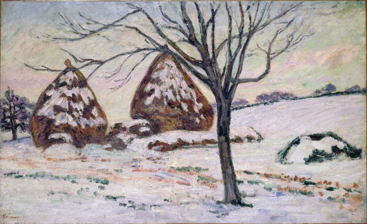Zimní světlo od Jean Baptiste Armand Guillaumin