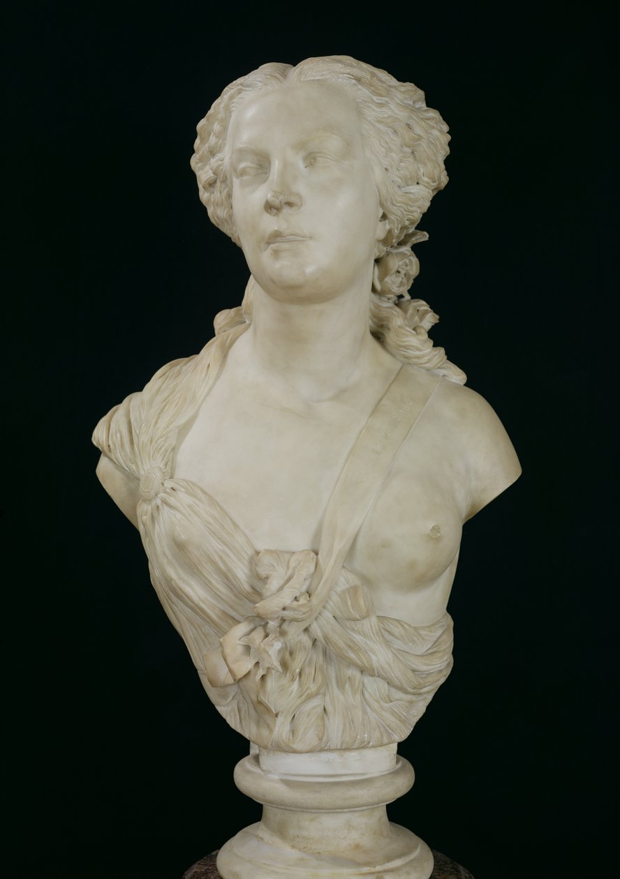 Busta Madame Sabatier, 1847 (mramor) od Jean Baptiste Auguste Clesinger