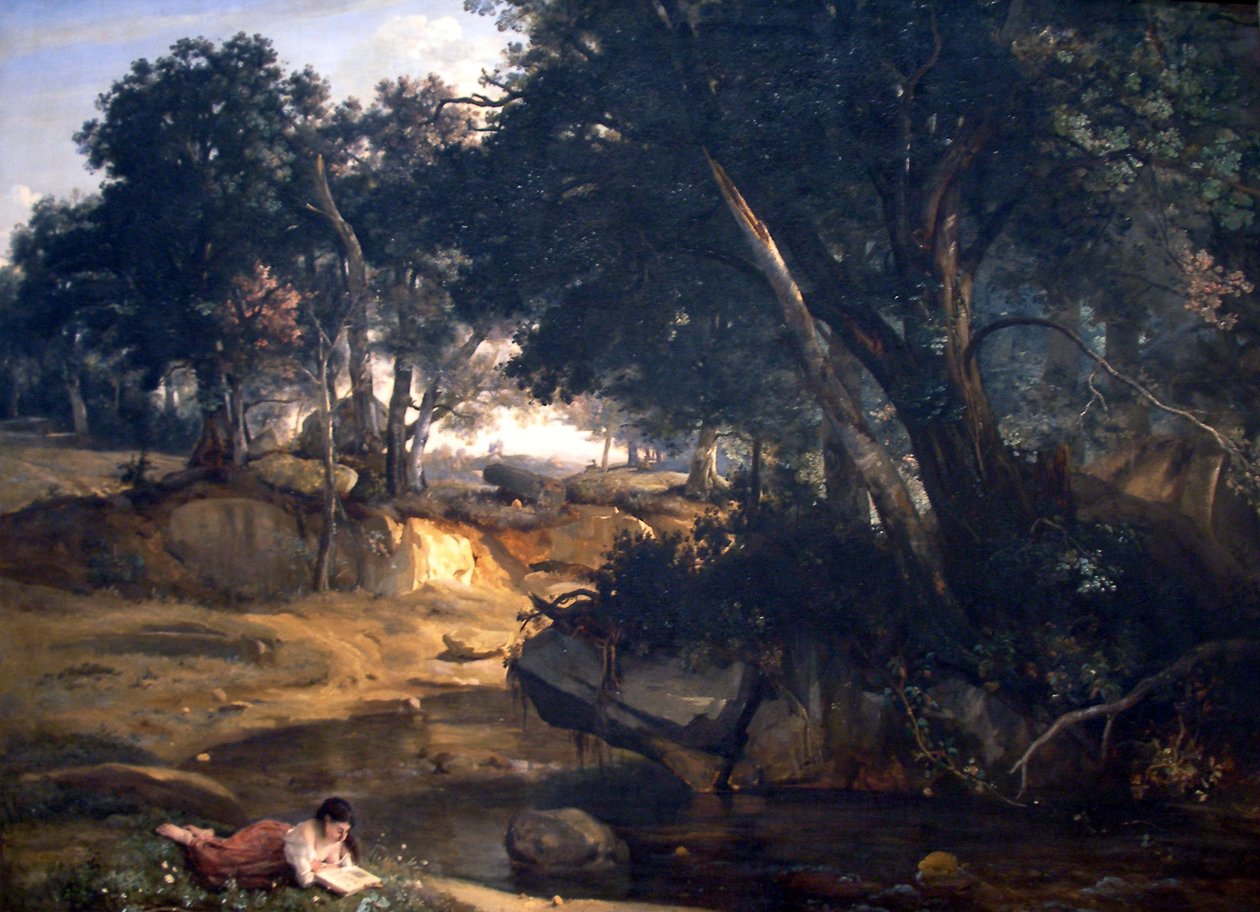 Les Fontainebleau od Jean Baptiste Camille Corot