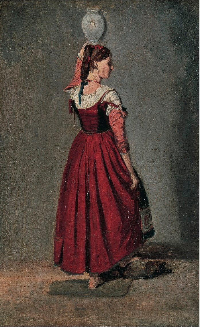 Italka od Jean Baptiste Camille Corot