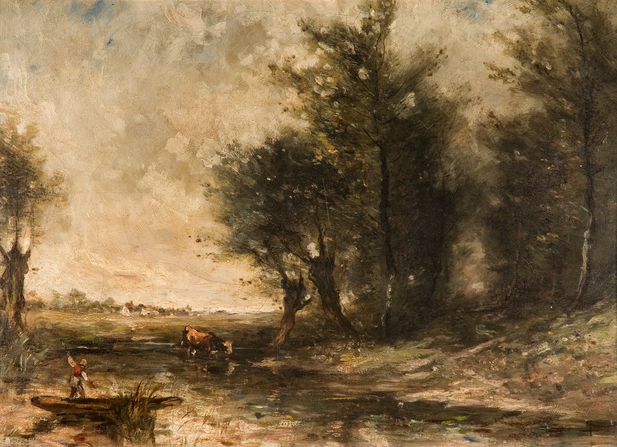 Krajina od Jean Baptiste Camille Corot