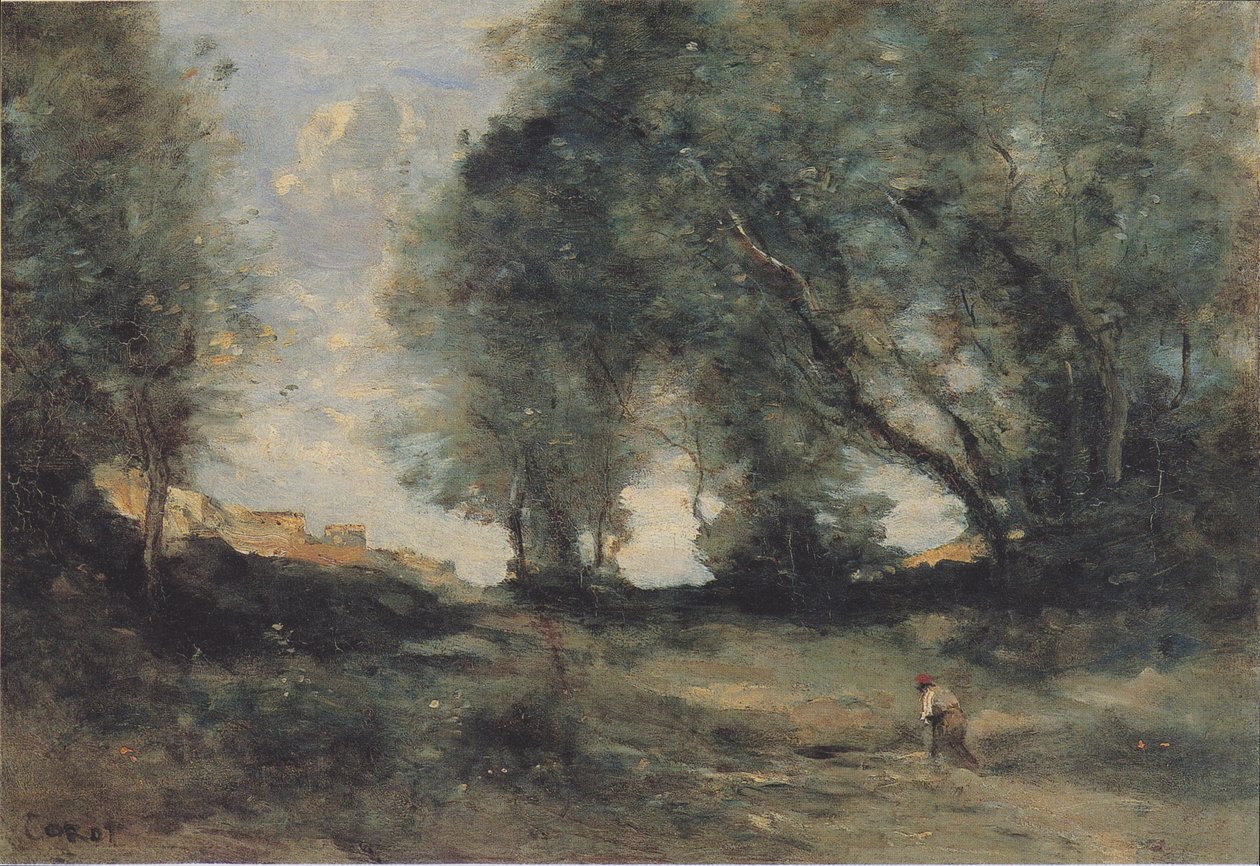 krajina od Jean Baptiste Camille Corot