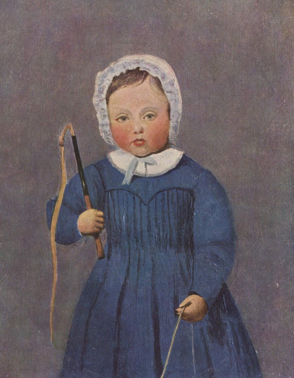 Louis Robert jako dítě od Jean Baptiste Camille Corot