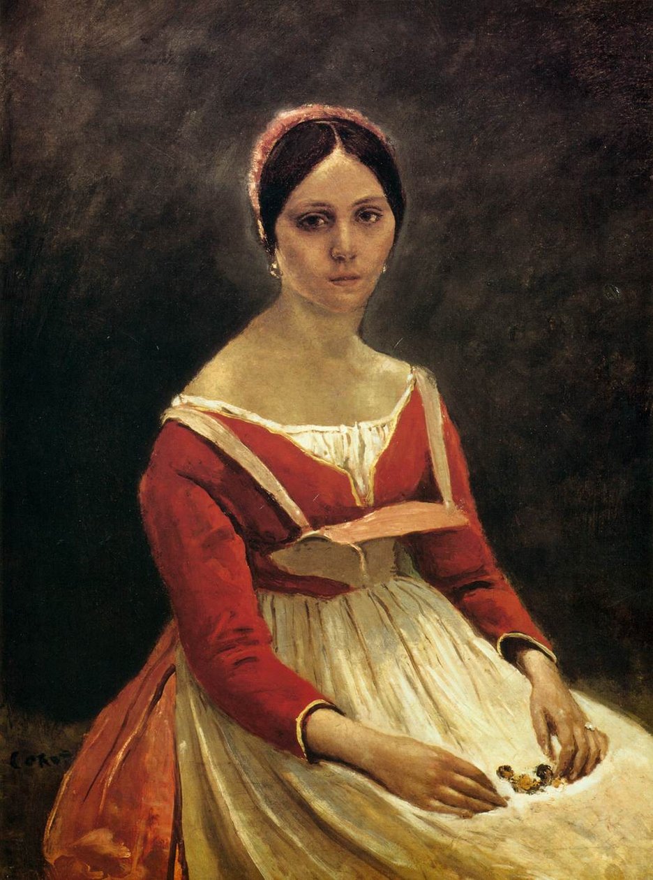 Paní Legoisová od Jean Baptiste Camille Corot