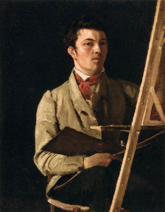 Autoportrét od Jean Baptiste Camille Corot