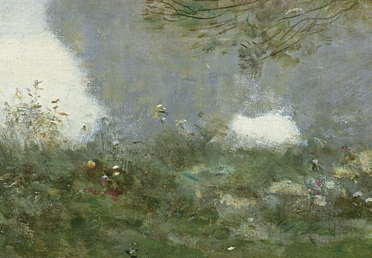 Souvenir de Mortefontaine, 1864 (detail 205425) od Jean Baptiste Camille Corot