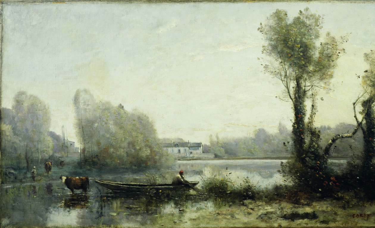 Město Avray od Jean Baptiste Camille Corot