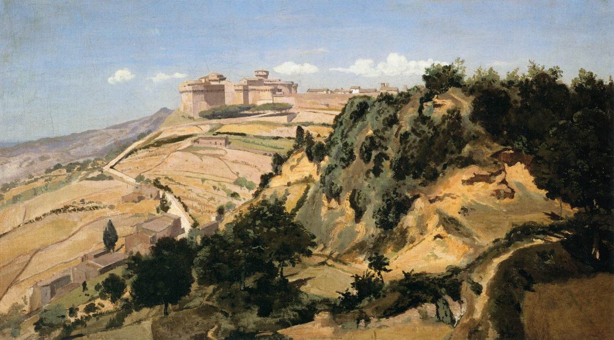 Citadela Volterra od Jean Baptiste Camille Corot