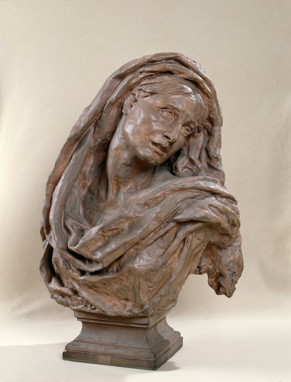 Mater Dolorosa, 1869-70 (terakota) od Jean Baptiste Carpeaux