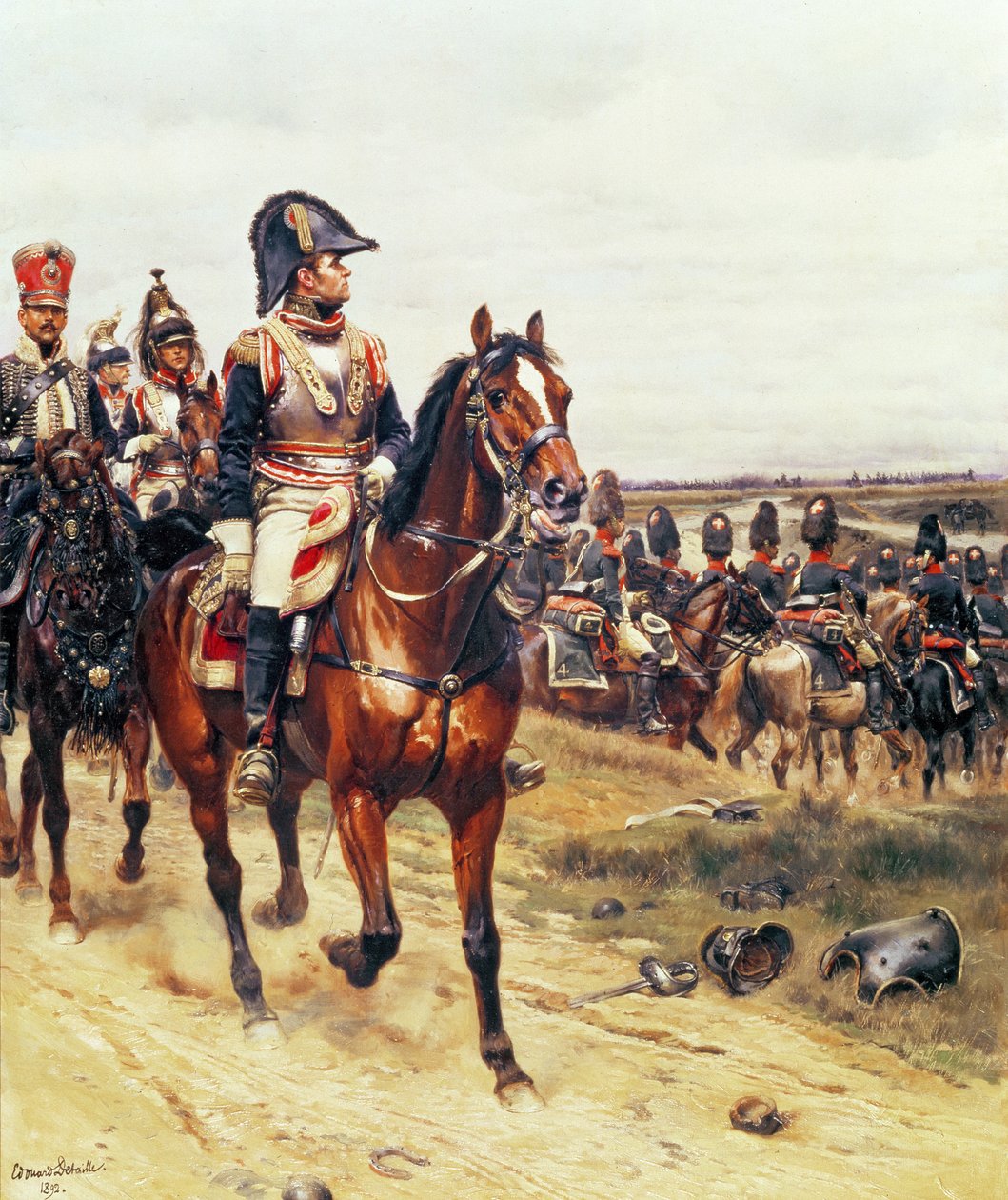 Generál prvního císařství od Jean Baptiste Edouard Detaille