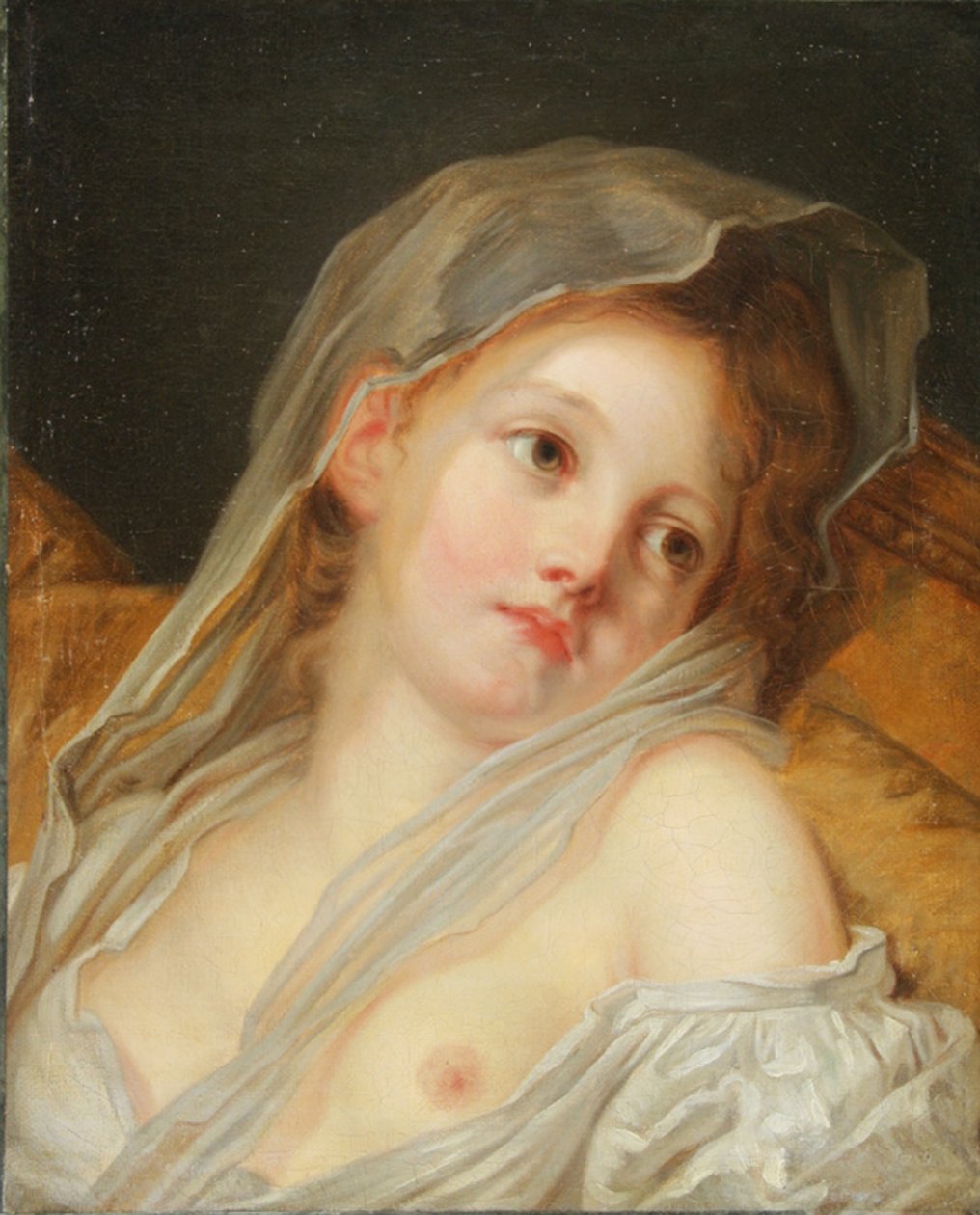 Snílek, asi 1780 od Jean Baptiste Greuze