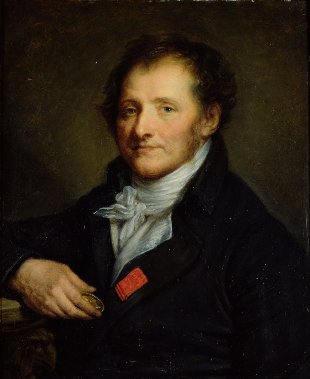 Baron Dominique Vivant Denon (1745-1825) od Jean Baptiste Greuze