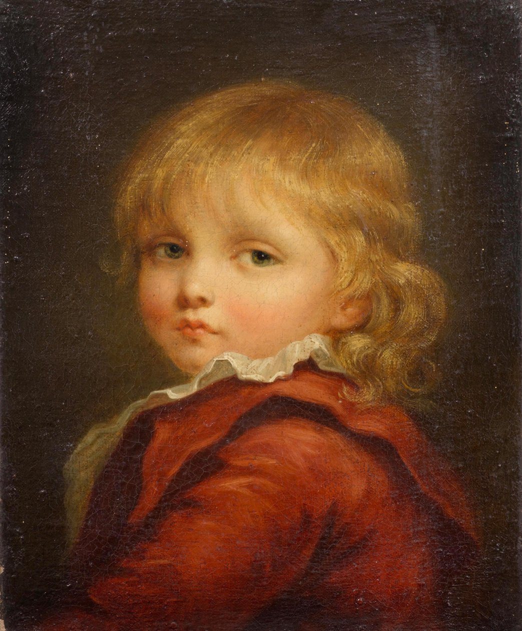 Portrét chlapce s červeným pláštěm od Jean Baptiste Greuze