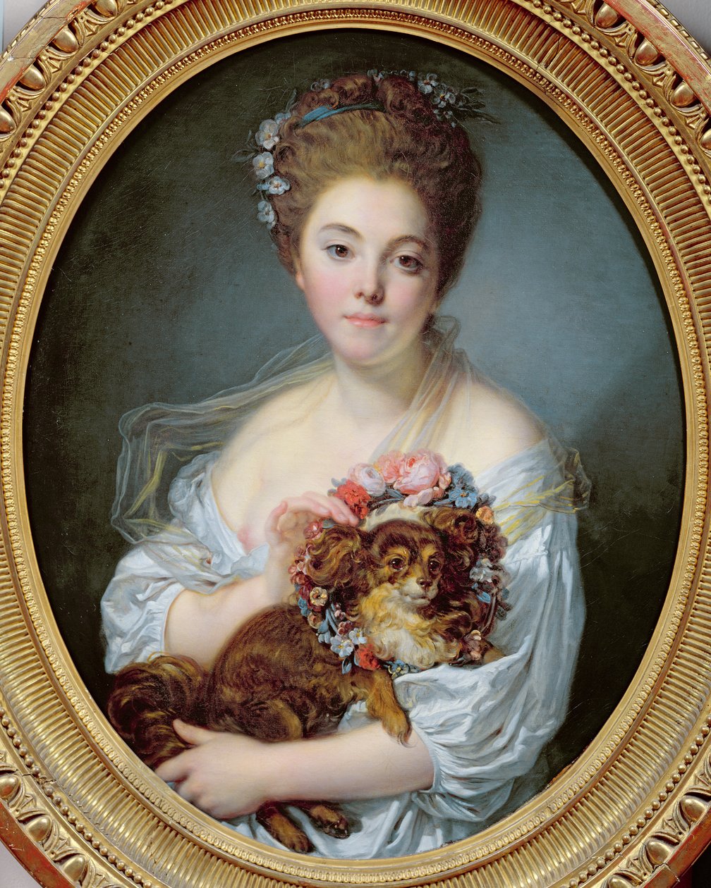 Madame de Porcin, 1774 od Jean Baptiste Greuze