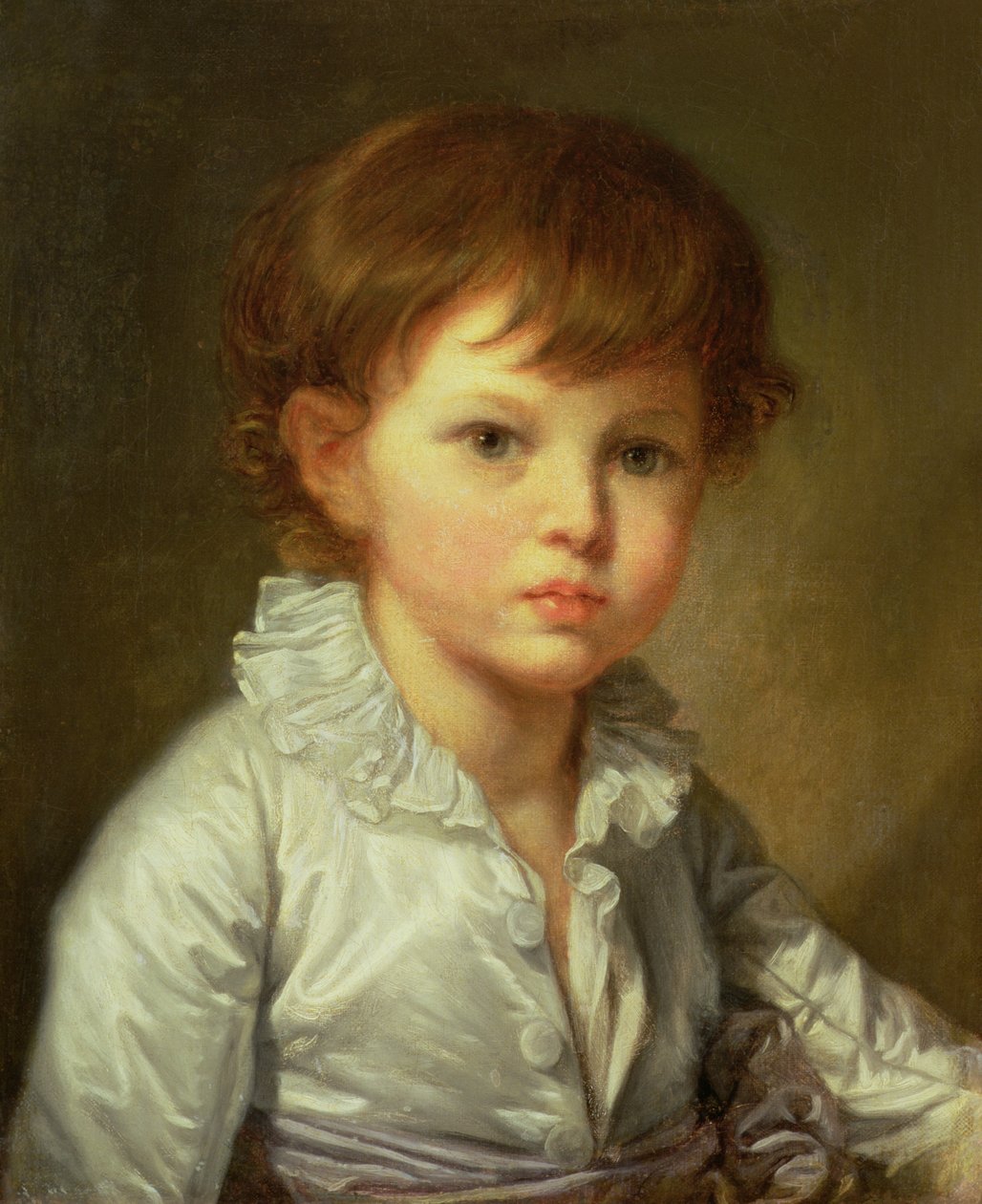 Portrét hraběte Stroganova jako dítě, 1778 od Jean Baptiste Greuze