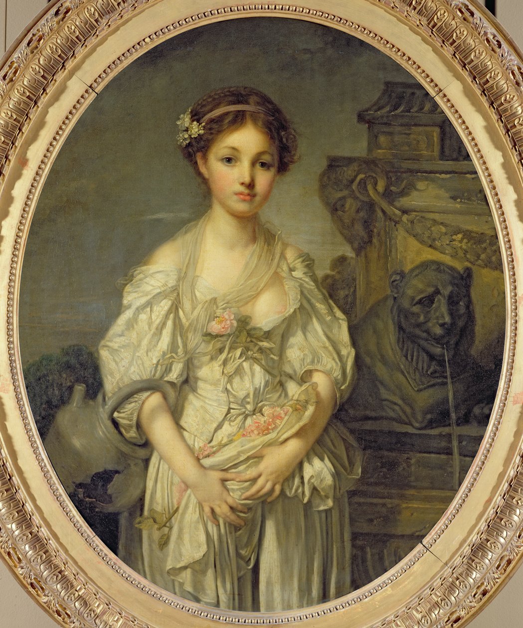 Rozbitý džbán, kolem 1772-73 od Jean Baptiste Greuze