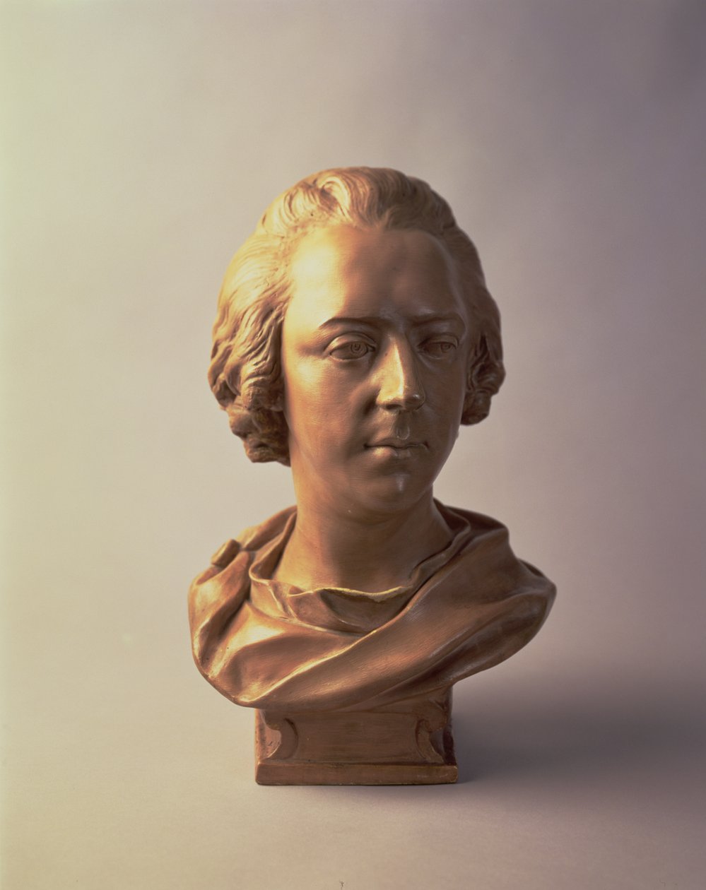 Princ Charles Edward Stuart (1720-88), kolem 1748 (sádra) od Jean Baptiste II Lemoyne