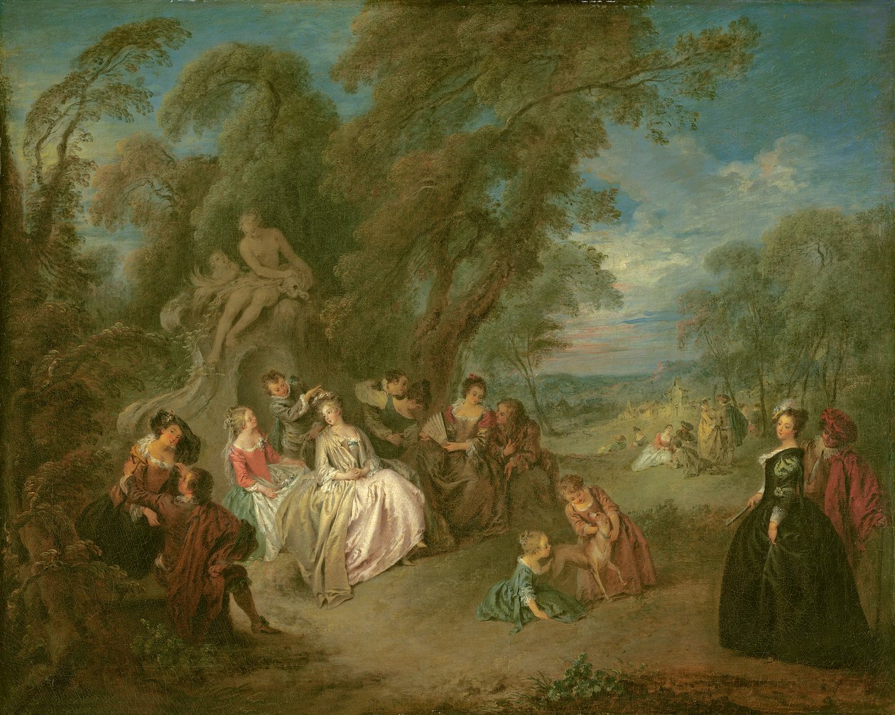Country Party, c. 1730 od Jean Baptiste Joseph Pater
