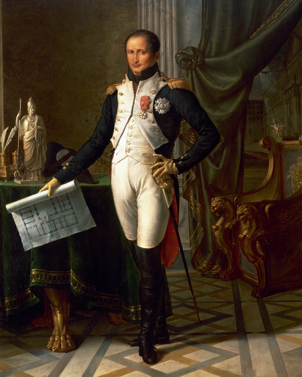 Josef I. Bonaparte od Jean Baptiste Joseph Wicar